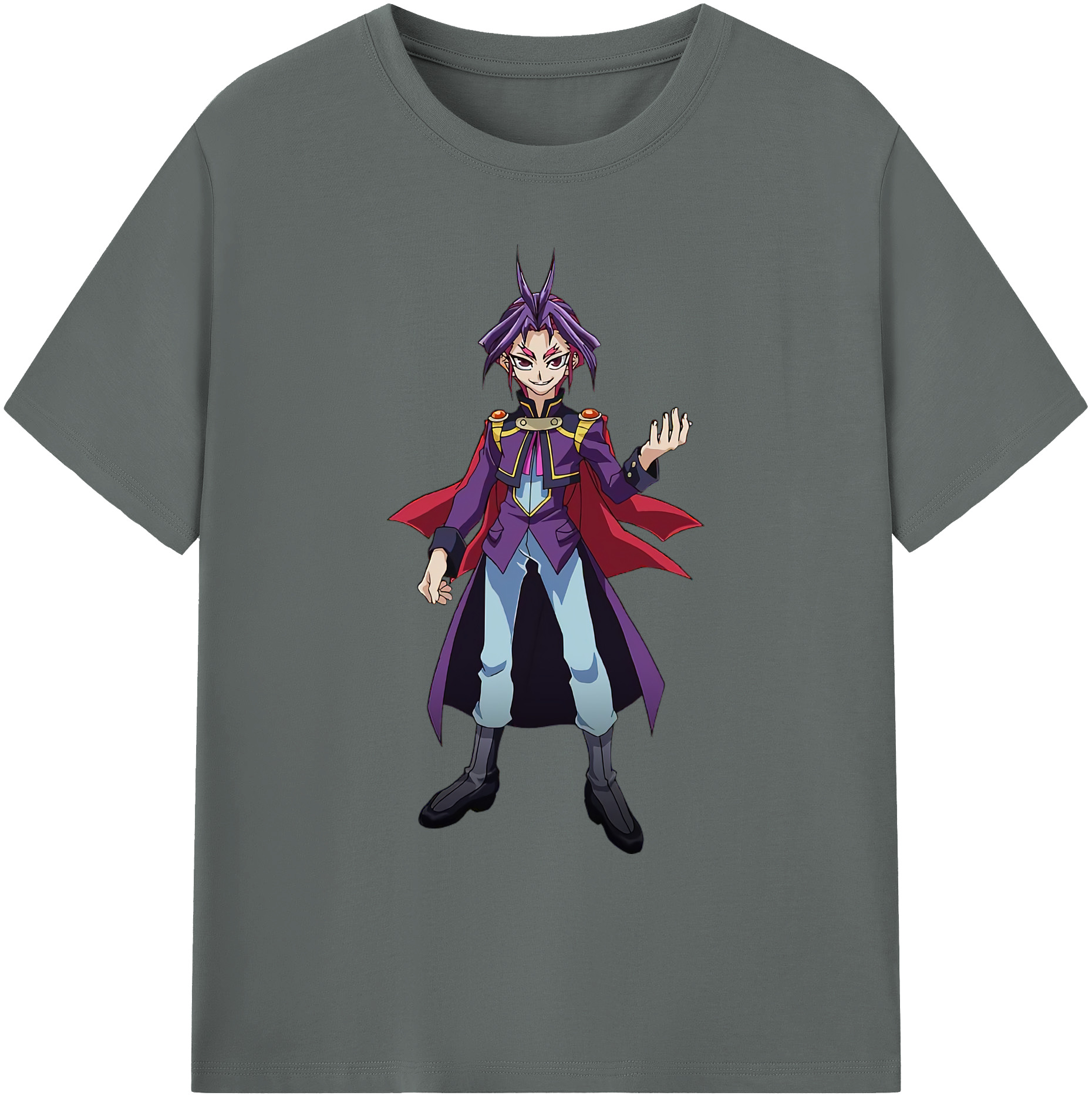 （画像用） 遊☆戯☆王 Yu-Gi-Oh! 綿100％ メンズ半袖Tシャツ｜肌触りやわらか＆通気性